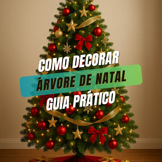 como decorar árvore de natal