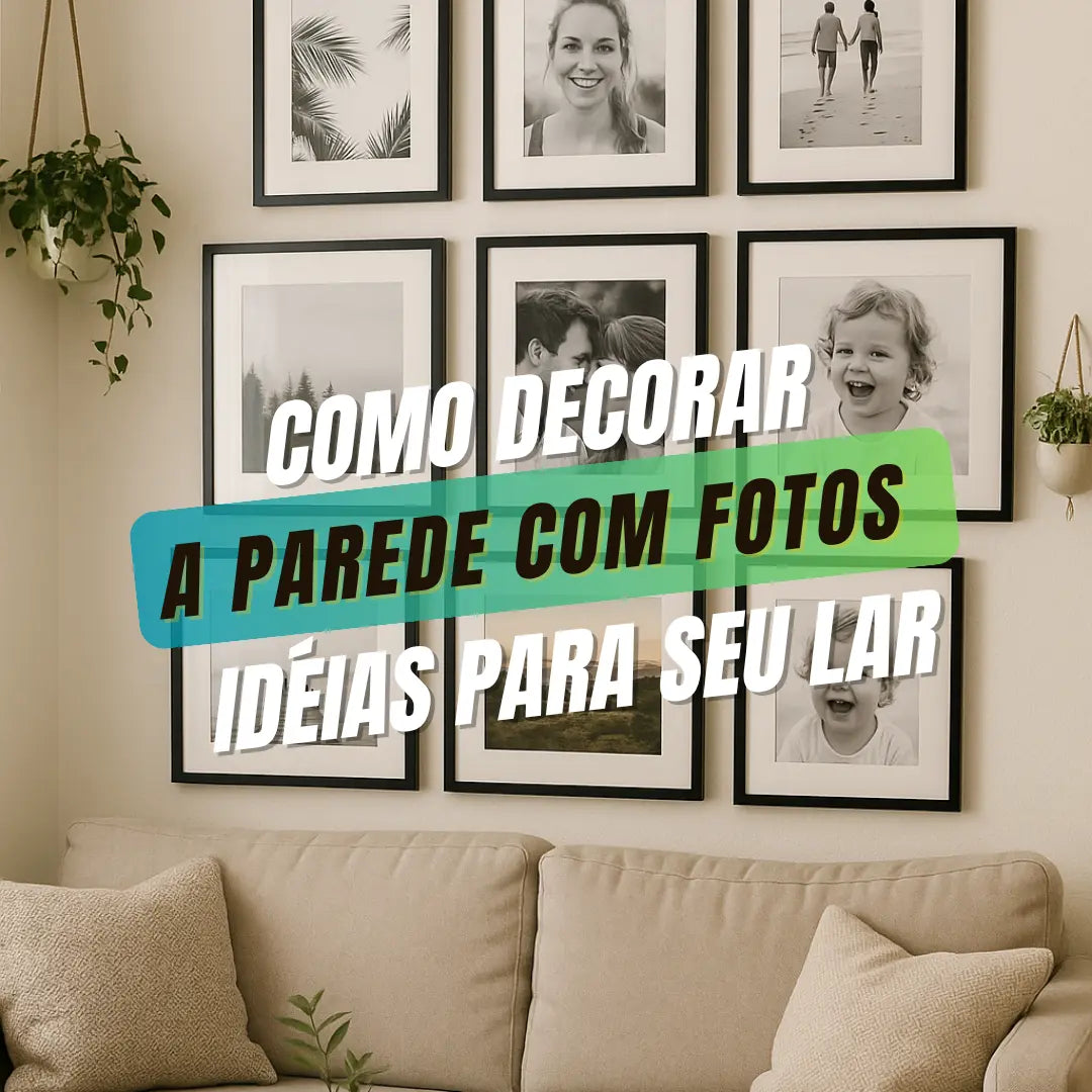 Como Decorar Parede com Fotos
