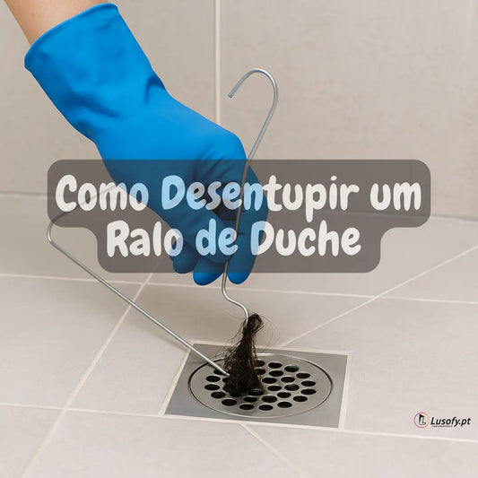 Como Desentupir um Ralo de Duche