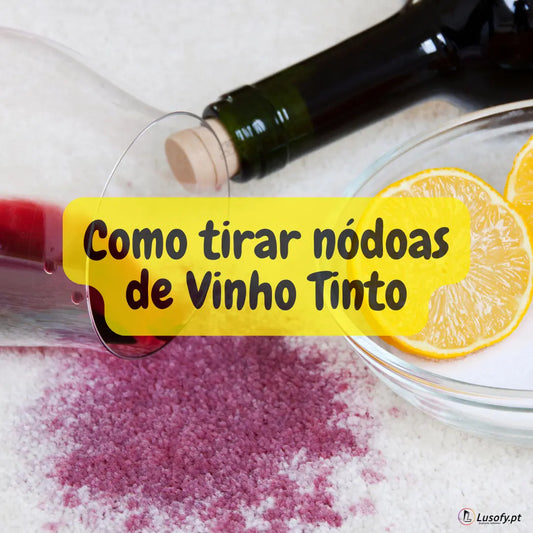 Como tirar nodoas de vinho tinto