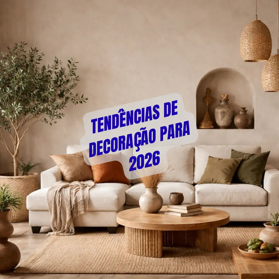 Tendências de decoração para 2026