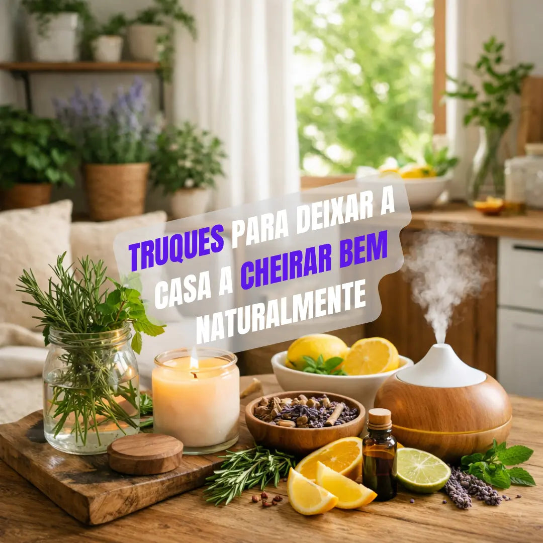 Truques para deixar a casa a cheirar bem naturalmente