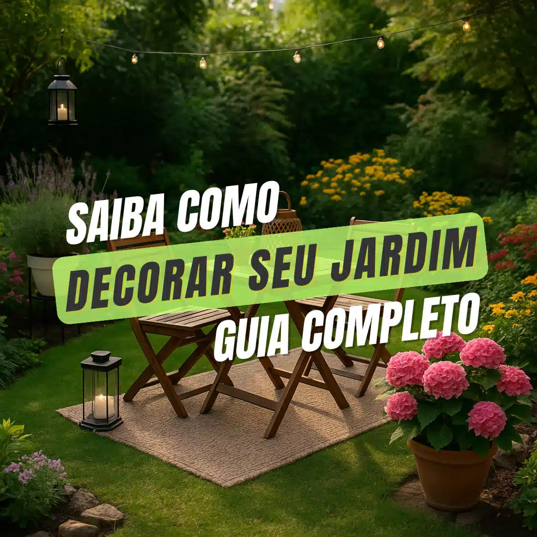 Como Decorar Jardim