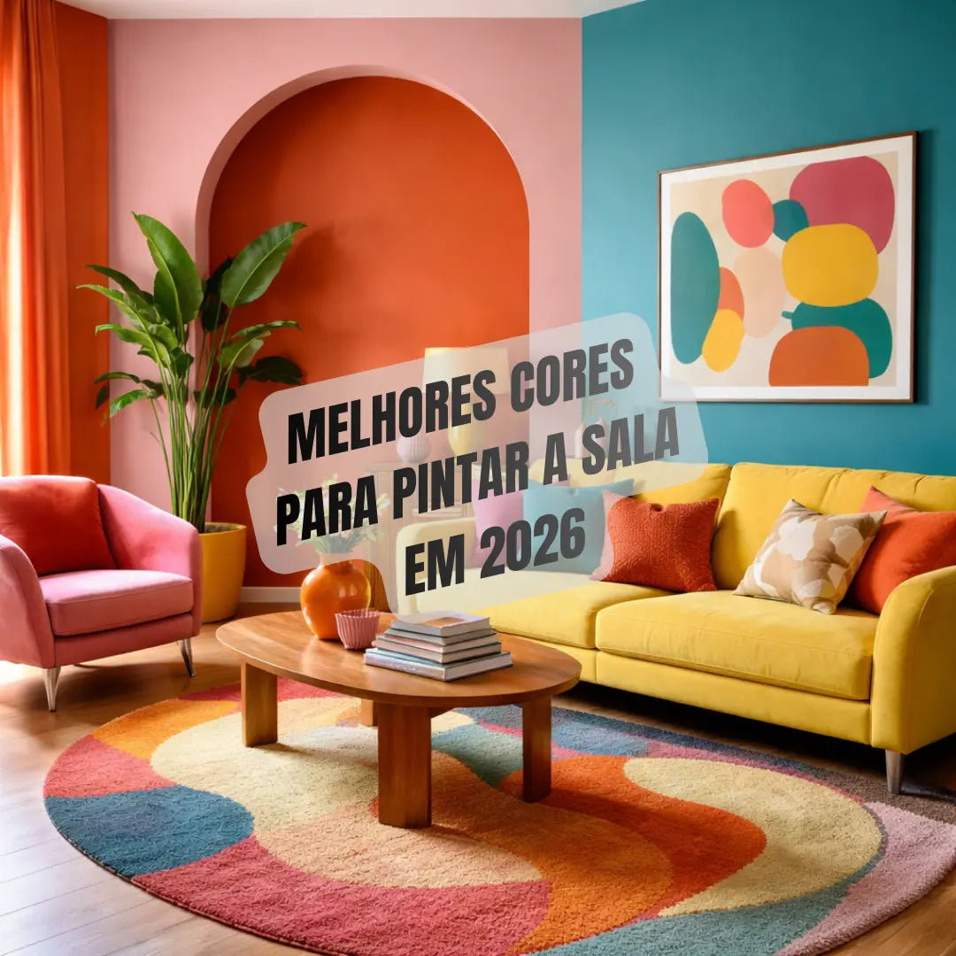 melhores cores para pintar a sala em 2026