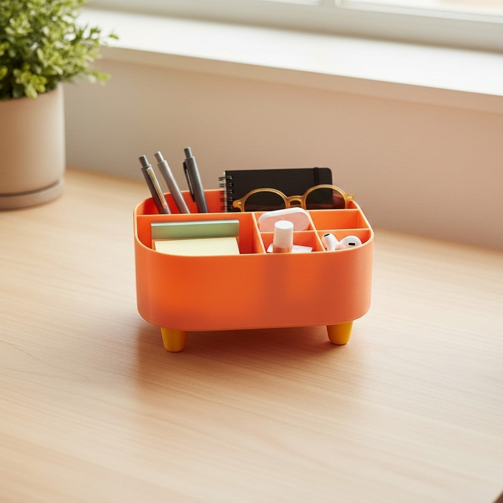 Organizador com Pés — Secretária, Maquilhagem e Quarto de Criança